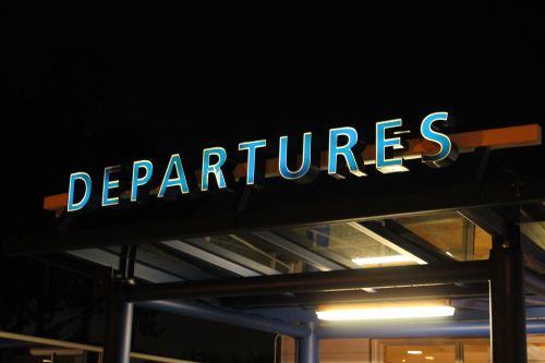 Dallas Airport departures
