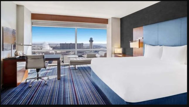 Grand Hyatt is inside DFW Airport
